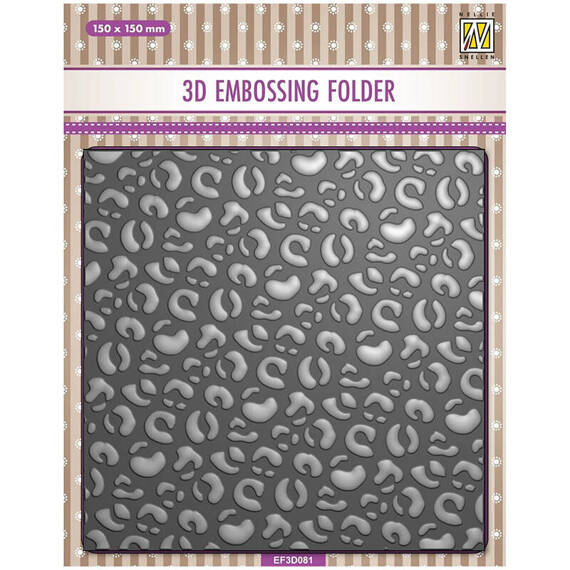 Folder do embossingu - Nellie's Choice - EF3D81 Leopard