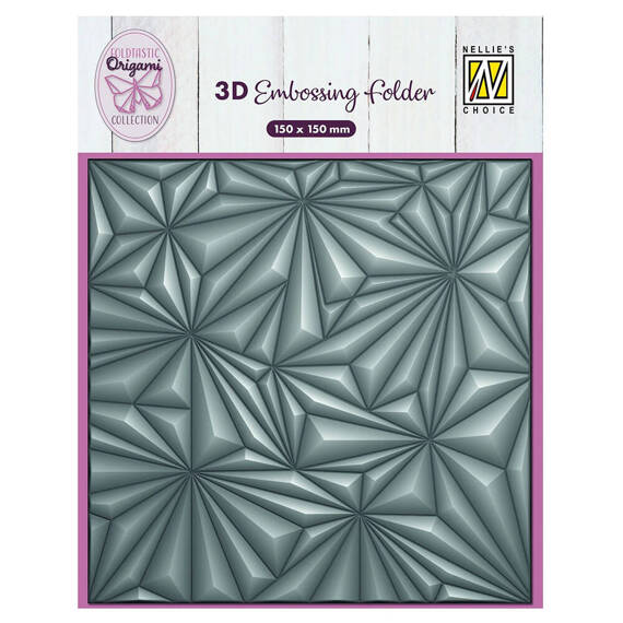 Folder do embossingu - Nellie's Choice - EF3D92 origami stars