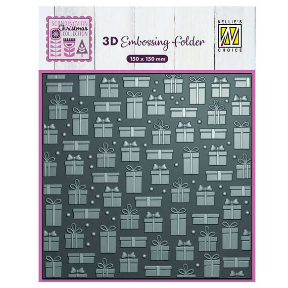 Folder do embossingu - Nellie's Choice - EF3D96 Prezenty