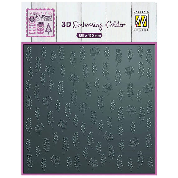 Folder do embossingu - Nellie's Choice - EF3D98 gałązki