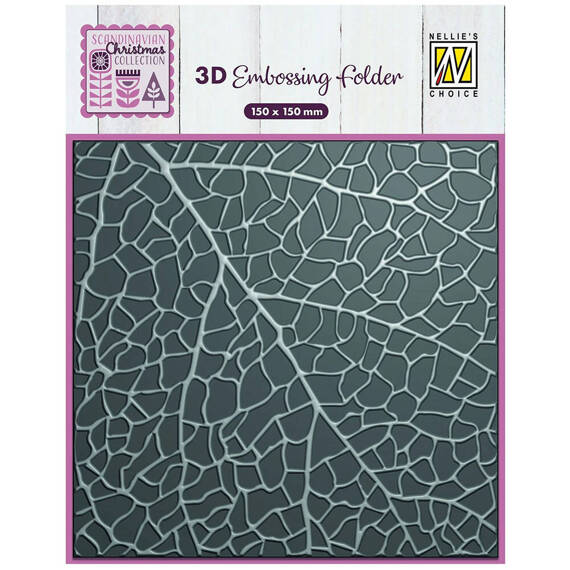 Folder do embossingu - Nellie's Choice - EF3D99 liść