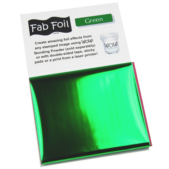Folia do transferu Fabulous Foil - Wow! - Green