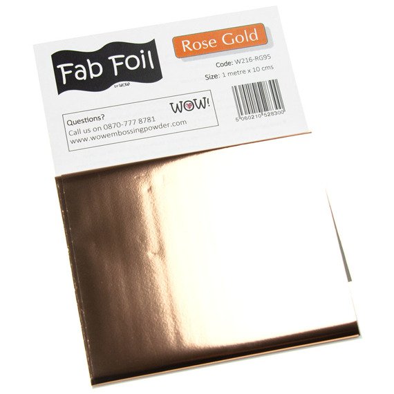 Folia do transferu Fabulous Foil - Wow! - Rose Gold