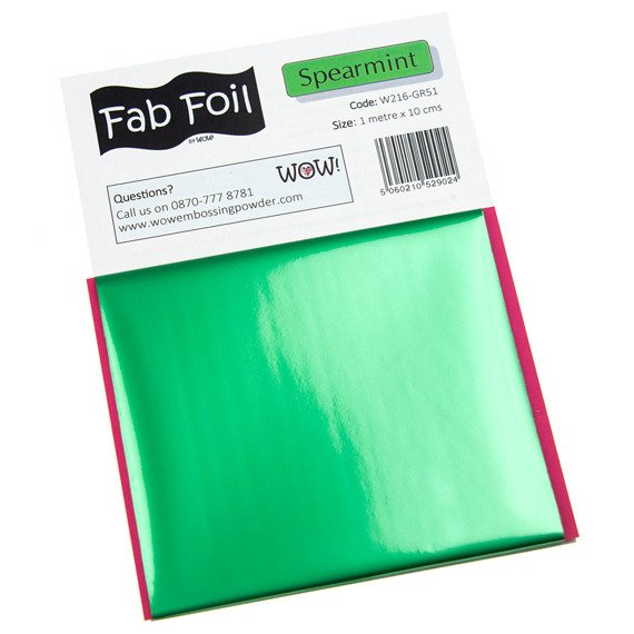 Folia do transferu -Fabulous Foil - Wow! - Spearmint