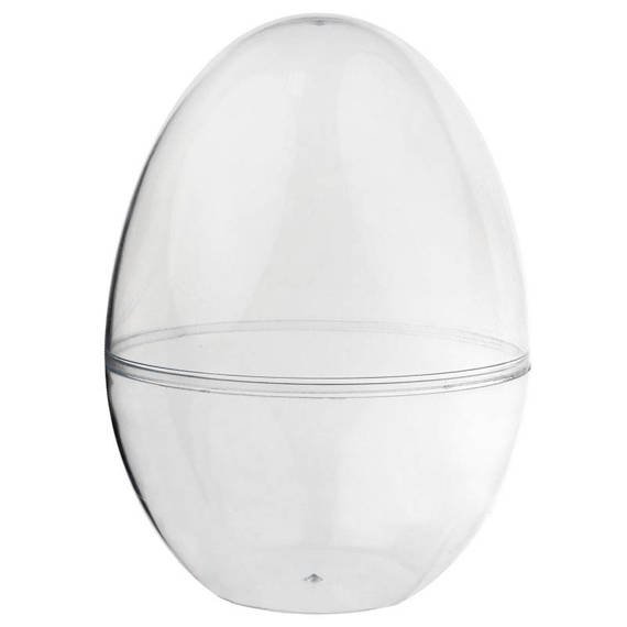 Jajko plastikowe akrylowe stojące 12 cm