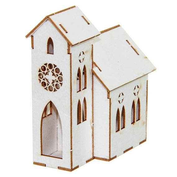 Kościół 3D mini WYCINANKA