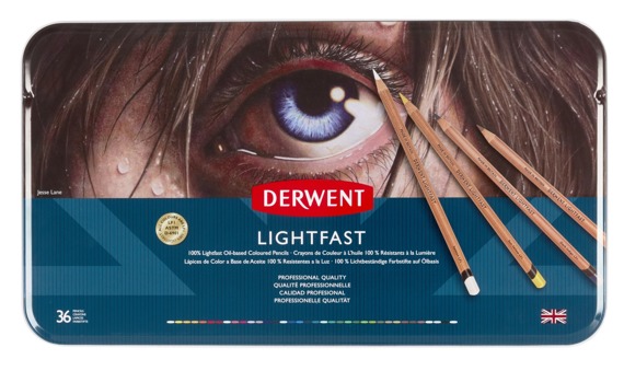 Kredki Derwent Lightfast 36szt.