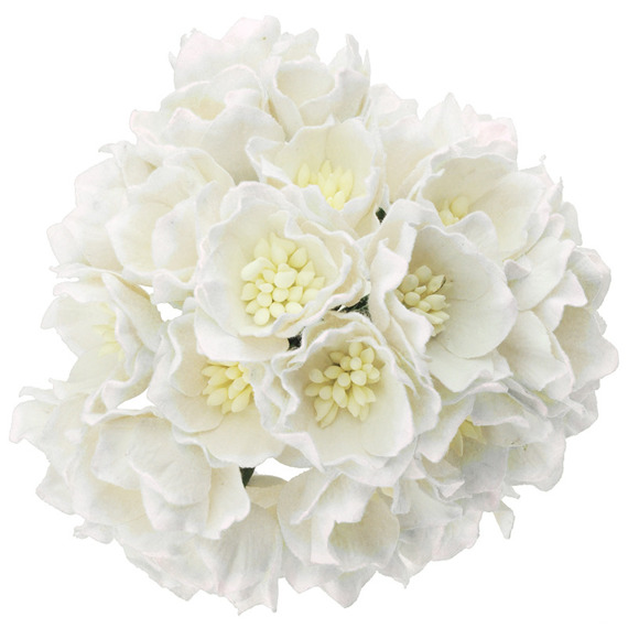 Kwiat lotosu biały - 25szt