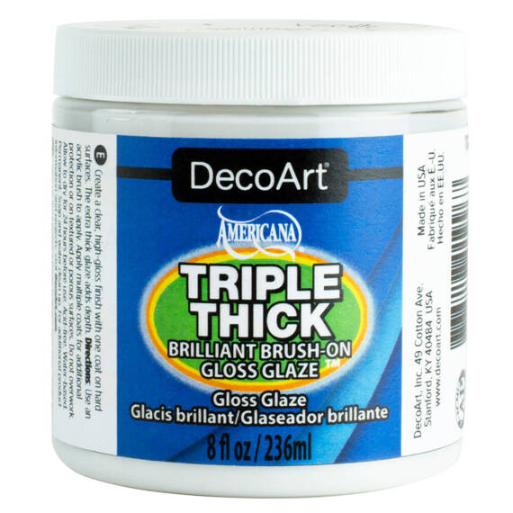 Lakier błyszczący w żelu Triple Thick 236ml - DecoArt