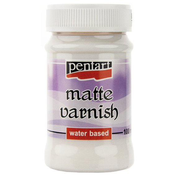 Lakier matowy na bazie wody matte varnish100ml - Pentart