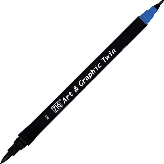 Marker Art & Graphic Twin - Dull Blue 063