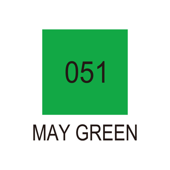 Marker Art & Graphic Twin - May Green - zielony - Kuretake