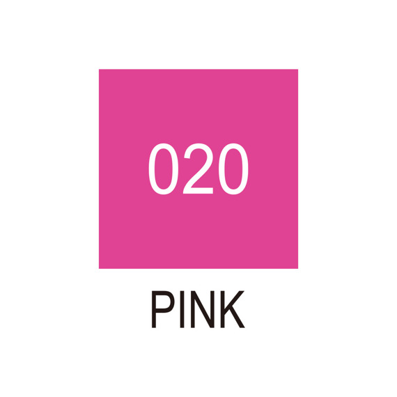 Marker Art & Graphic Twin - Pink - różowy - Kuretake