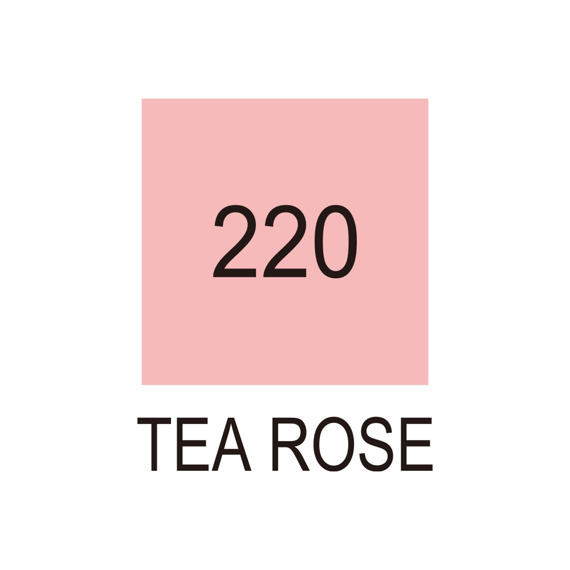 Marker Art & Graphic Twin - Tea Rose - róża herbaciana - Kuretake