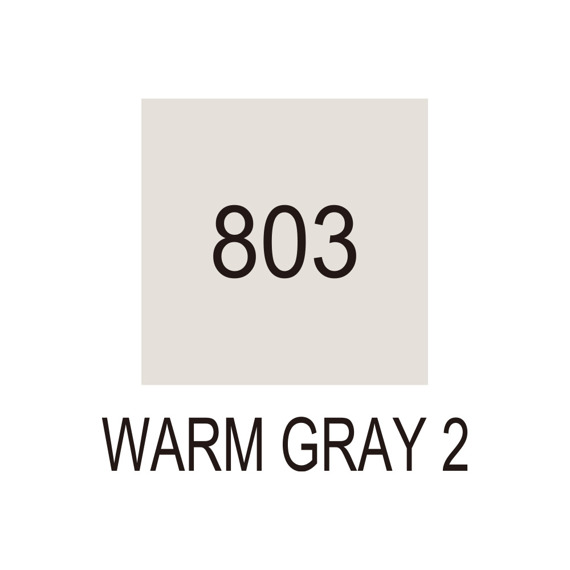 Marker Art & Graphic Twin - Warm Gray 2 - 803
