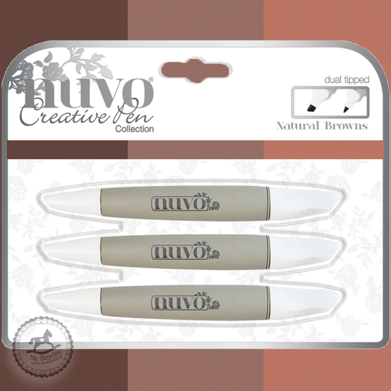 Markery alkoholowe Tonic Nuvo Natural Browns - naturalne brązy