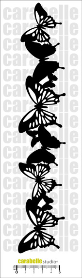 Maska - Carabelle Studio - Frise Papillons - motyle