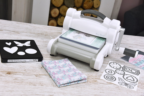Maszynka Big Shot Starter Kit - Zestaw Sizzix MLH My Life Handmade Cardstock Fabric, 661545