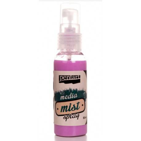 Mgiełka Mixmedia Mist Spray - Pentart - perłowy różowy / pearl rose 50ml