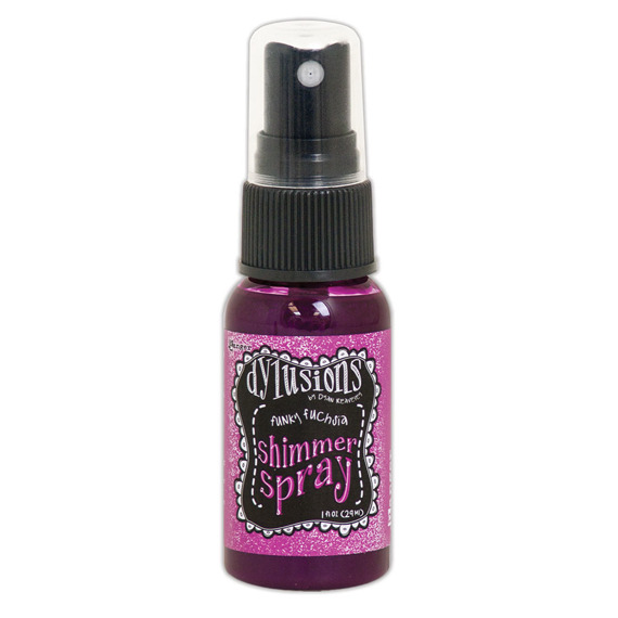 Mgiełka perłowa Dylusions Shimmer Spray - Funky Fuchsia