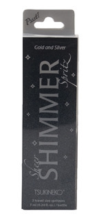 Mgiełki Shimmer Spritz - Gold oraz Silver 2x7ml