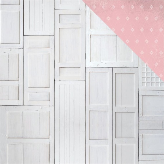 Papier 30x30 - Kaisercraft - Rose Avenue Collection - Wood Panels