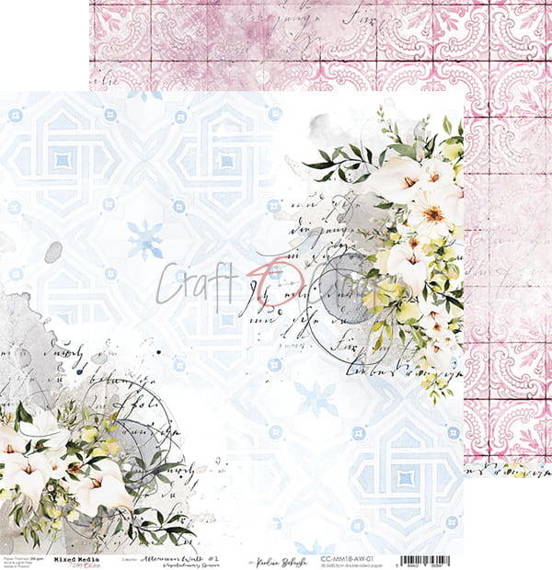 Papier do scrapbookingu 30,5x30,5 - Craft o'clock - Afternoon Walk 01