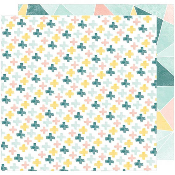 Papier do scrapbookingu 30x30 - American Crafts - Metro