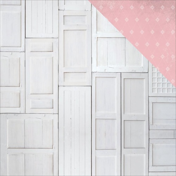 Papier do scrapbookingu 30x30 - Kaisercraft - Rose Avenue Collection - Wood Panels