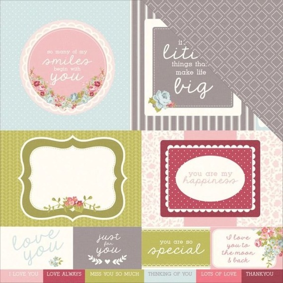 Papier do scrapbookingu 30x30 - Kaisercraft - Secret Garden Collection - Gate