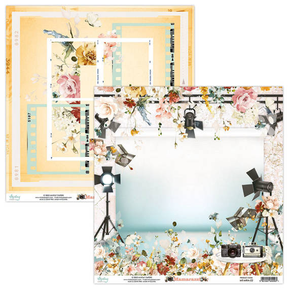 Papier do scrapbookingu 30x30 - Mintay - Mamarazzi 02