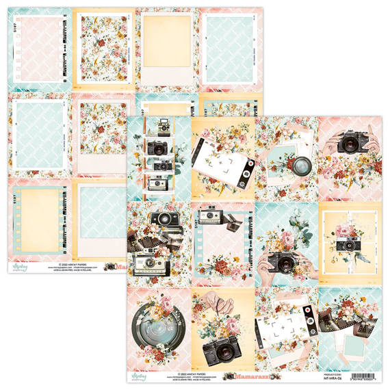 Papier do scrapbookingu 30x30 - Mintay - Mamarazzi 06