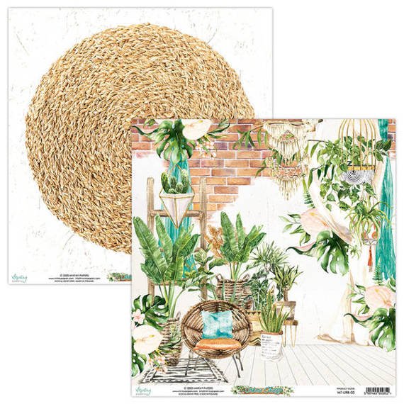 Papier do scrapbookingu 30x30 - Mintay - Urban Jungle 03