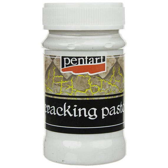 Pasta pękająca biała - cracking paste 100ml - Pentart