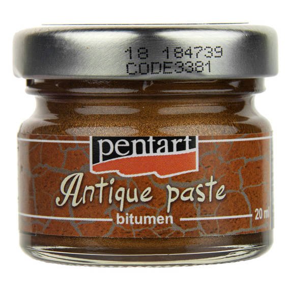 Pasta postarzająca Antique paste brąz brown 20ml - Pentart
