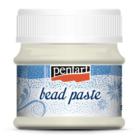 Pasta szklana przeźroczysta Bead paste 50ml - Pentart