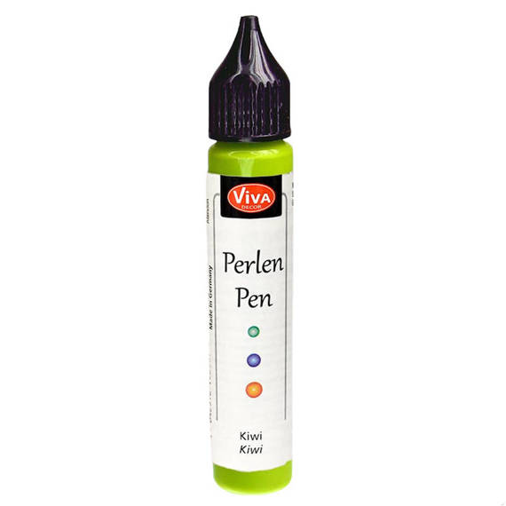 Perełki w płynie Perlen Pen - Viva Decor - Kiwi 705