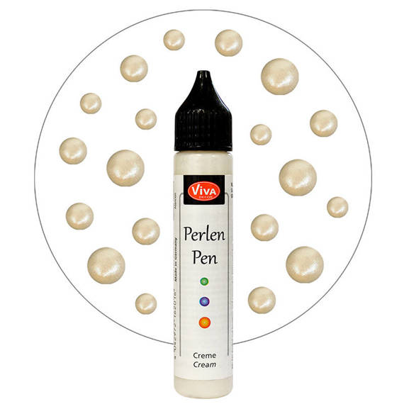 Perlen Pen - Viva Decor - Cream 102 kremowe perełki w płynie