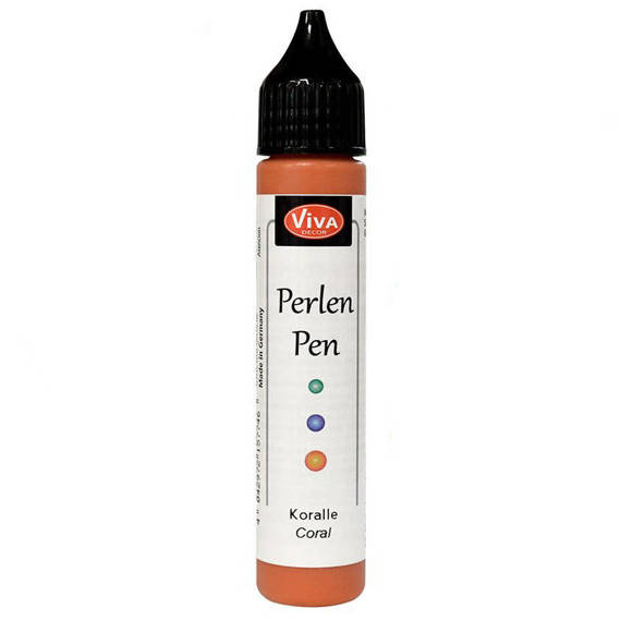 Perlen Pen - Viva Decor - Koral 306 perełki w płynie