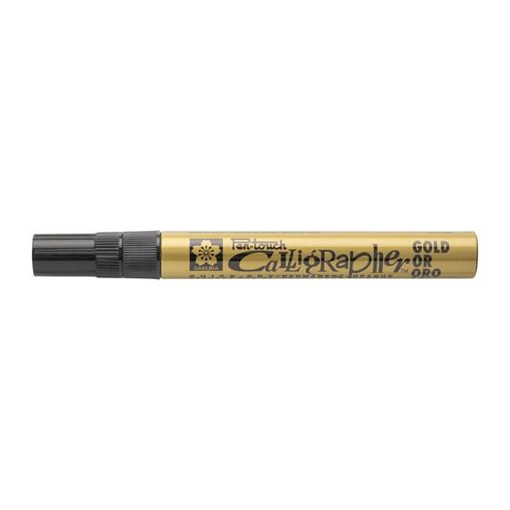 Pisak Pen-Touch Calligrapher Medium Gold 5mm - złoty