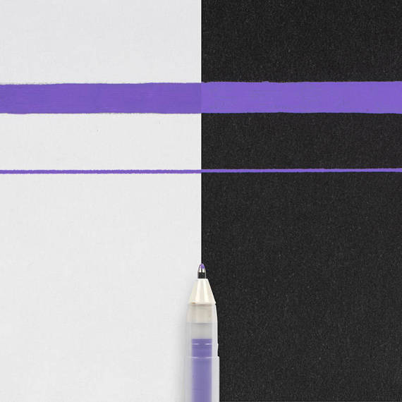 Pisak żelowy Gelly Roll Moonlight - Purple 424 - fioletowy