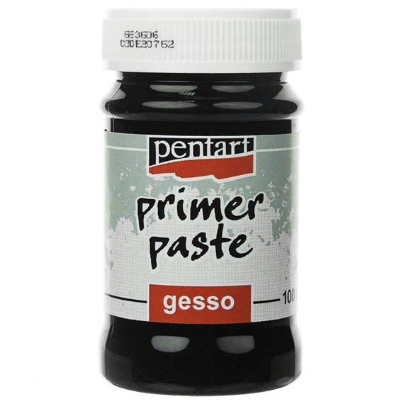 Podkład pasty Gesso Primer paste 100ml czarny - Pentart