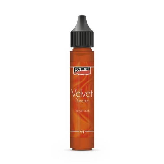 Proszek aksamitny Velvet powder 30ml pomarańczowy / orange - Pentart