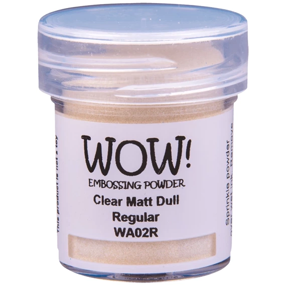 Puder do embossingu - Wow! - Clear Matt Dull regular