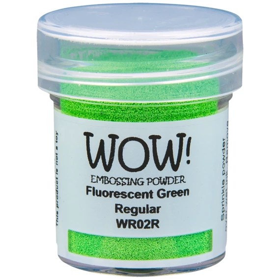 Puder do embossingu - Wow! - Fluorescent Green - Fluoreszierendes Grün