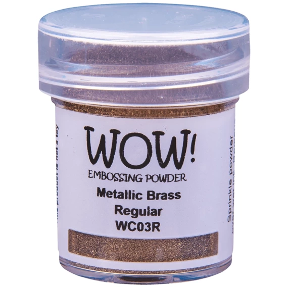 Puder do embossingu - Wow! - Metallics Brass