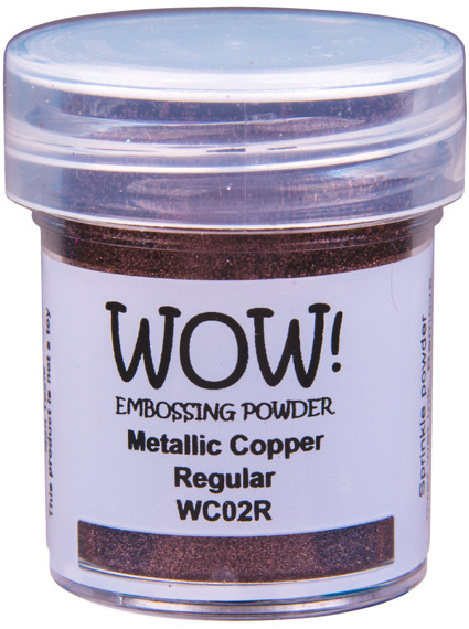Puder do embossingu - Wow! - Metallics Copper Regular