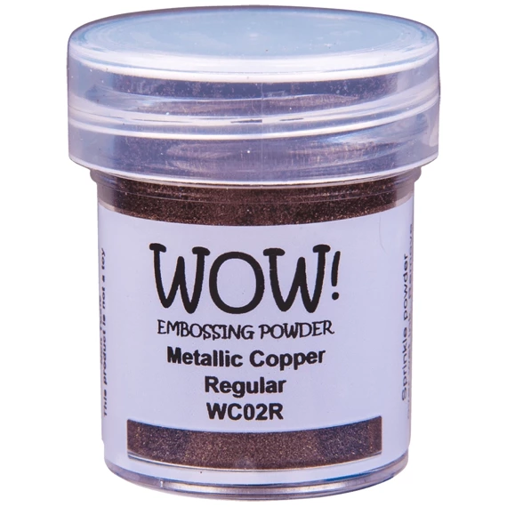 Puder do embossingu - Wow! - Metallics Copper Regular