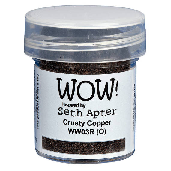 Puder do embossingu - Wow! - Mixed Media Crusty Copper