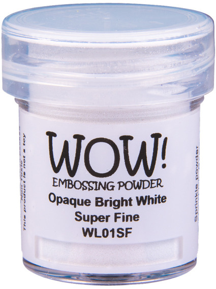 Puder do embossingu - Wow! - Opaque Bright White Superfine